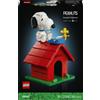 LEGO Ideas 21368 Peanuts: la Cuccia di Snoopy, Kit Modellismo da Esposizione per Adulti con Personaggi di Snoopy e Woodstock