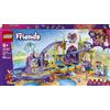 LEGO Friends 42703 Montagne Russe della Sirenetta, Giocattolo Interattivo con 3 Carrozze, Negozio e 5 Mini Bamboline, da 8+