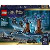 LEGO Harry Potter 76475 Foresta Proibita: Expecto Patronum, Giocattolo con 2 Dissennatori, Cervo e 2 Minifigure, Regalo 7+