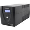 CoolBox GUARDIAN3 UPS 1200VA Gruppo di continuità UPS 1200A/720W con display LCD, allarmi indicatori, 4 prese Schuko 1 porta USB, 2 porte RJ-45 (In & out), software di controllo