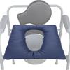 Generisch Rialzo sedile WC - Cuscino in pelle PU impermeabile ispessito per anziani, vestibilità comoda aumenta la posizione di seduta, rialzo universale per sedile WC | per bagno a casa