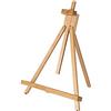 Cavalletto da Tavolo per Pittura -Regolabile e Portabile in Legno di Faggio Forma di A, Altezza tra 45 e 80 CM