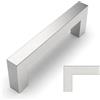 Amerdeco 10 pezzi Maniglie per Mobili da Cucina Nickel rotto Maniglie cucina Distanza fori 76 mm armadietti in acciaio inossidabile per mobili da cucina Decorazioni per la casa