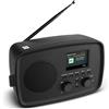 MEDION® MEDION LIFE DRE-1, Portatile, Analogico e digitale, DAB+, FM, UKW, 5 W, TFT, display da 6,1 cm (2,4")