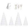 lvifloae 4pcs Strumento di avvolgimento del Filo di Rame a Spirale.