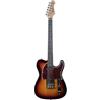 EKO GUITARS - Chitarra Elettrica TL‑300, Corpo Pioppo, Manico Acero, Tastiera Laurel 22 Tasti, 2 Pickup Single‑Coil, Ponte Fisso Stile Tele, Scala 650 mm, Colore Sunburst