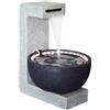 dobar Fontana da Giardino di Design con Pompa e luci LED, in poliresina