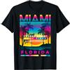 Bahaa's Tee Amo davvero Miami Florida, Miami mi ama Graphic Design Maglietta