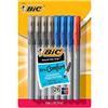 BIC Round Stic Grip Xtra Comfort - Penna a sfera con punta media da 1,2 mm, confezione da 26