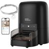HoneyGuaridan 4.6L RFID Dispenser Crocchette Gatto con WiFi 5G e Antifurto