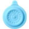 Ubbi Tappo di scarico per vasca da bagno, morbido tappo di scarico a ventosa, accessori per il bagnetto per neonati e bambini, lavabile in lavastoviglie, blu