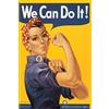 CreateSpace Independent Publishing Platf We Can Do It!: Vintage Rosie Riveter WWII Artwork on Cover-Perfect Notebook for All Writing Needs-100 Lined Pages-Perfect Gift