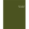 CREATESPACE Dot Grid Notebook: Large (8.5 x 11 inches) - 106 Dotted Pages || Army Green Dotted Notebook/Journal