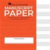 Hal Leonard Corp Wide Staff Manuscript Paper: Red Cover