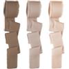 ZILZUFA Nastro in Chiffon Serie caffè Nastro con Fiocco Nastro in Tessuto per Matrimoni 15 m x 30 mm