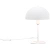 meineWunschleuchte Lampada da tavolo Bauhaus a forma di fungo, in metallo | altezza 30 cm, con LED E14, dimmerabile, design classico, lampada da comodino, per camera da letto e soggiorno