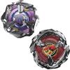 Beyblade Hasbro Beyblade X, Set Dual Pack, Beat Tyranno 4-70Q e Knife Shinobi 4-80HN
