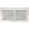 Amig - Griglia Rettangolare in Alluminio con Zanzariera | Griglie di Ventilazione per Uscita d'Aria | Ideale per Soffitto di Cucina e Bagno | Misure 100 x 200 MM | Colore Argento