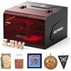 ACMER Macchina per incisione laser K1, piccola taglierina laser, classe 1, sicurezza con alloggiamento per incisione laser, precisione 0,01 mm, per legno, metallo, acrilico, vetro, ecc.