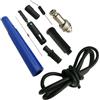NINMORTH Kit per saldatura T12 Station 9501 con supporto OLED, impugnatura ergonomica STM32 progetti fai da te, metallo e plastica per costruzione nera