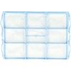 vhbw filtro proteggi motore compatibile con Bosch BSG71266/07, BSG71266/11, BSG71266GB/07 aspirapolvere