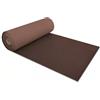 Generico Passatoia Marrone Antiscivolo da Cerimonia, Tappeto Runner per Matrimoni, Chiesa, Eventi, Fiere, Ricevimenti, Allestimenti e Sfilate, Moquette Tessuto Resistente, Facile da Posare, Larghezza 1 o 2 mt