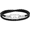 Emporio Armani Uomo Bracciale Color Argento, EGS3299040