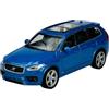 Generisch Modello auto compatibile con Volvo XC90 blu SUV 1a generazione 2002-2015 ca 1/34-1/39 metallo modello auto Die Cast nuovo in scatola