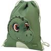 Samsonite Sammies - Dino Rex Sacca per Bambini 37 cm, Sacca Sportiva per Bambini con Coulisse, Gym Bag Leggera per Scuola, Sport & Tempo Libero