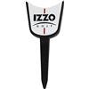 Izzo Strumento Divot a Singolo Polo, Golf Tool Unisex, Nero, Taglia Unica