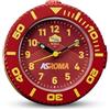 Seven Sveglia analogica A.S. ROMA al quarzo con movimento continuo, Prodotto ufficiale, Calcio, Idea regalo bambini e adulti