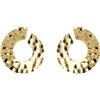 ETRUSCA GIOIELLI Orecchini Donna placcati Oro 18k - Orecchini ad Anello Anallergici - Gioielli Made in Italy - Idea Regalo Compleanni, Anniversari, Festa Donna, Festa Mamma