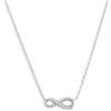NADIR Collana Donna Marlù in Acciaio con infinito e zirconi 31CN0008-W