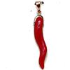Generico Coralli di Sardegna Ciondolo Corallo Rosso Sardegna Corno 4x29mm. Montatura in Argento Dorato Lunghezza 37mm. Peso 1,2gr.