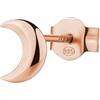 Rosato Mono Orecchino Donna In Argento Con Simbolo Luna | Collezione Allegra - RZO017
