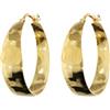 ETRUSCA GIOIELLI Orecchini Donna placcati Oro 18k - Orecchini a Cerchio Piccoli Anallergici - Gioielli Made in Italy - Idea Regalo Compleanni, Anniversari, Festa Donna, Festa Mamma