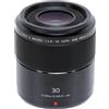 Panasonic Lumix Macro Obiettivo, 30 mm, Nero