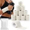 Generico 10 Bende elastiche coesive autoadesive m 4x8 cm per Sport, Bendaggi e Primo Soccorso - Fasce Elastiche Autoaderenti per bendaggio compressivo
