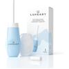 LUXEART Bidet portatile SPA, bidet da viaggio con tasca, bidet Peri-bottiglia da 400 ml, doccia intima portatile, colore blu, la doccia Po-doccia è ideale per gravidanze, due varianti di spruzzo
