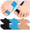 FooYee Kinesio Tape per Alluce Valgo,15 Strisce Pretagliate per Dito e Piede,Cerotto Sportivo e Fisioterapico per il Supporto dell'Alluce Valgo,Taping Kinesiologico Senza Lattice,Ipoallergenico Elastico (15)