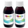 PEDIAKID - Agitazione - Integratore alimentare - Formula esclusiva al sciroppo d'Agave - Favorisce la calma - Riduce l'agitazione - Gusto ribes nero - 2 Flaconi da 125 ml