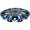 SHINEOFI Coprimozzo per Auto 15 Pollici Blu Nero Coprimozzi Decorativi per Veicoli Copricerchi Facili da Installare per Aggiornamento Ruote Automobilistiche