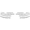 Generic Griglia Anteriore Cromata per Clio V Acciaio Inox - 10 pezzi