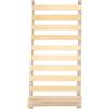 Generico Rete a doghe in legno faggio, 80 x 190 cm - avvolgibile, base per letto pronta da montare universale- anche su misura per letto songolo, piazza e mezza, matrimoniale