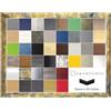 RahmenMax Skane - Cornice portafoto a puzzle, 50 x 60 cm, colore: oro blu melange, realizzata a mano, con vetro acrilico trasparente