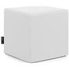 Maiso CUBO POUF ECOPELLE BIANCO MIS. 45X45 H.45 SFODERABILE SFODERABILI STRUTTURA INTERNA IN POLIURETANO ESPANSO DA SEDUTA SENZA VASSOIO IN PLEXIGLASS SENZA FODERA DI RICAMBIO