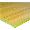 MonBeauTapis 712226 Solo Tappeto bambù 120 x 70 cm, bambù, Anice, 120x70x10 cm