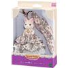 Epoca Sciarpa abito stampa liberty portachiavi sorella gatto seta Sylvanian Families