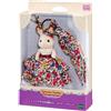 Epoca Portachiavi Sylvanian Families Stella Cioccolato Coniglio Sorella Stampa Libe...