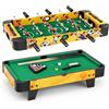 Tavolo Multi-Gioco 4 in 1, Biliardo Calcetto Table Tennis Hockey Compatto